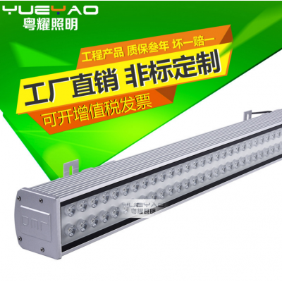 粤耀照明 领跑隧道工程照明，高功率LED洗墙灯与DMX512七彩方案全解析